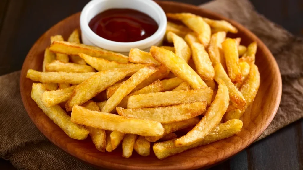 Crispy golden fries and fried chicken showcasing improved quality